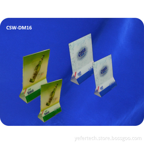 Acrylic Menu Holders (CSW-DM16)